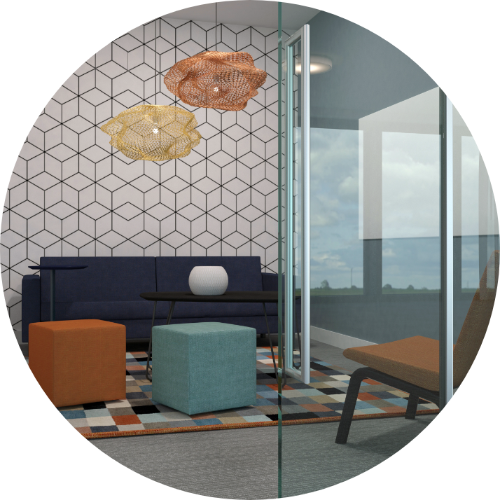 office spaces stylish